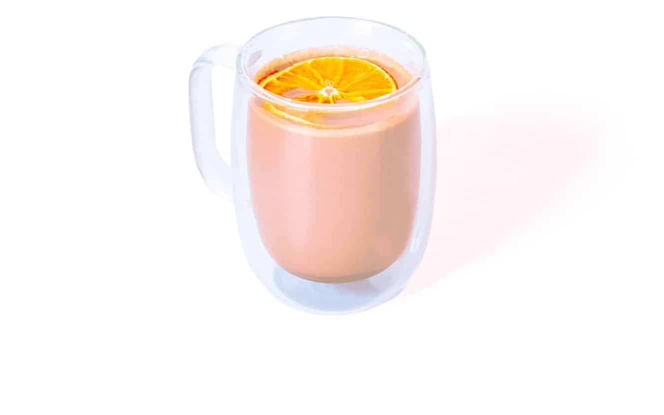 Banana & Oange Zest Hot Chocolate Recipe