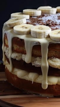 Banana Coconut Cake Recipe With A Nutty Crunch