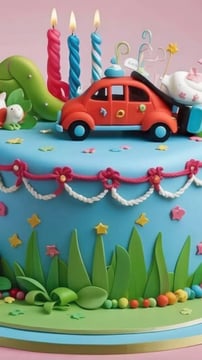 Car And Truck Cake Designs For Young Motor Enthusiasts