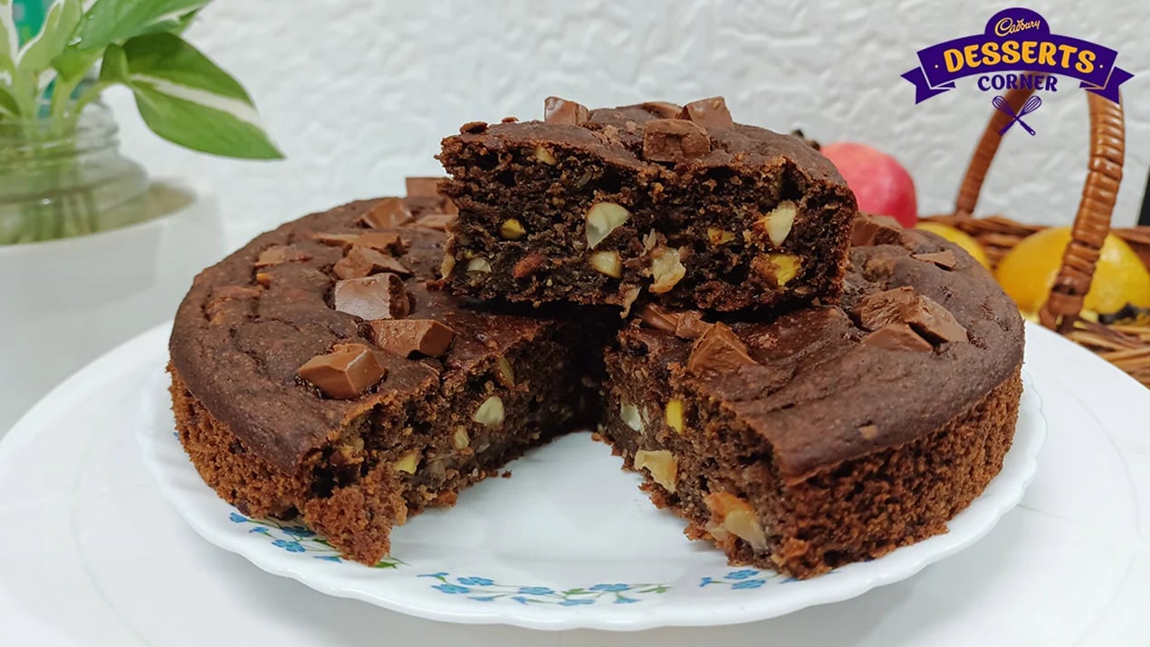 Choco Oats Cake Recipe