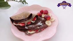 Choco Twirly Crepes