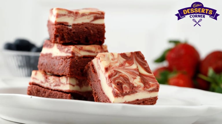 Decadent Brownies with Condensed Milk Swirls