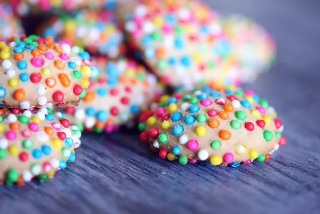 Cookies Starting with the Letter R: Rainbow Cookies, Ricciarelli, and Rusk