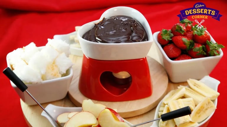 Create A Candy & Chocolate Fondue Night at Home