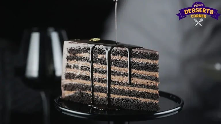 Chocolate Lover's Fantasy: Indulge in the Ultimate Dream Cake – 24 Layers of Pure Bliss