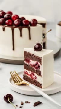 Holiday-Themed Double Layer Cakes For Festive Occasions