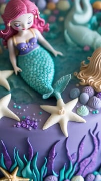 Magical Mermaid Cake Designs For An Under-The-Sea Birthday