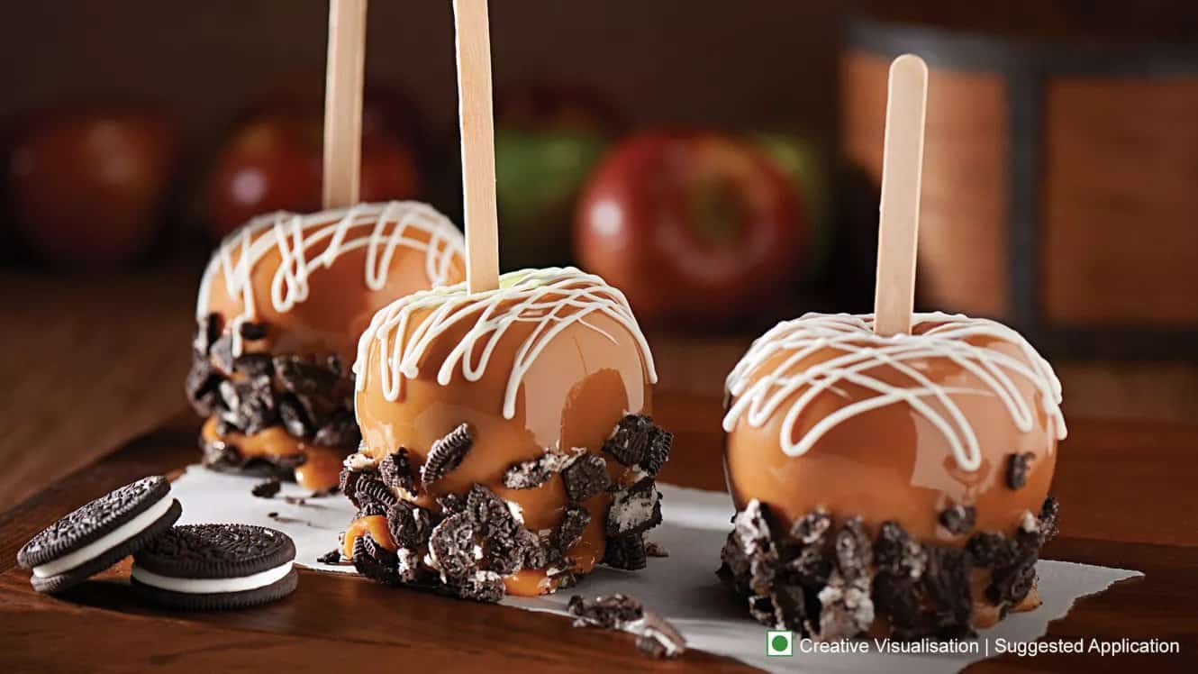 OREO Caamel-Dipped Apples Recipe