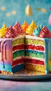 Peppa Pig Rainbow Cake Recipes For A Colourful Party