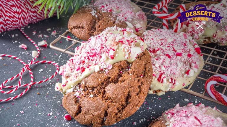 The Art of Baking- Peppermint-flavored Cookies