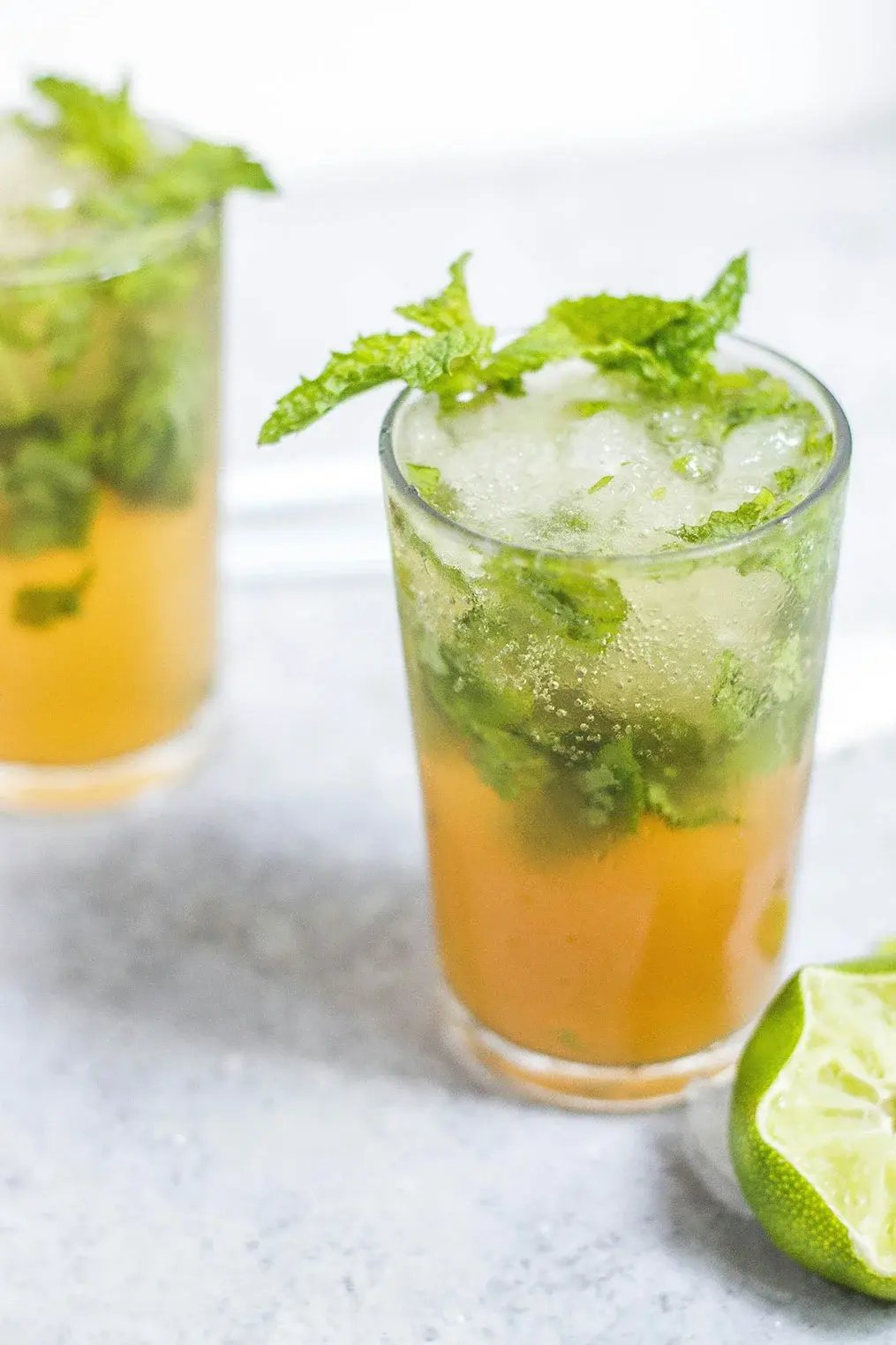 pineapple-and-mint-granita