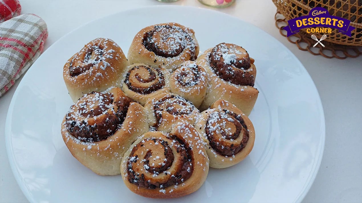 Sesame Choco Rolls Recipe