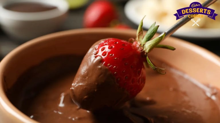 Enticing Social Gatherings: Indulge in the Delight of Chocolate Syrup Fondue