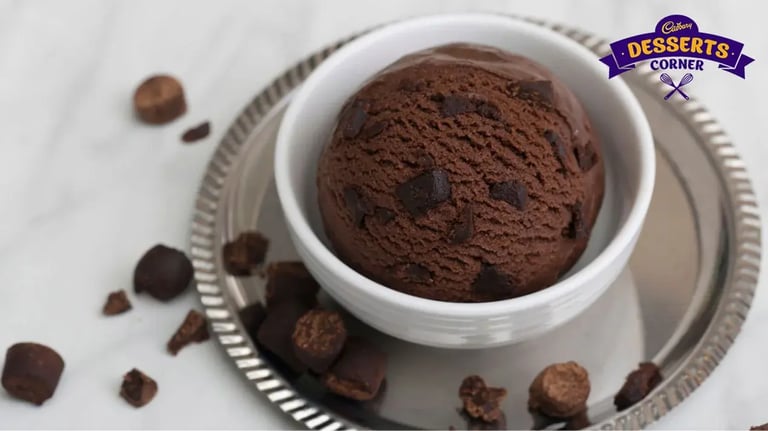 Toblerone-Inspired Ice Cream- Cool Treats for Warm Days